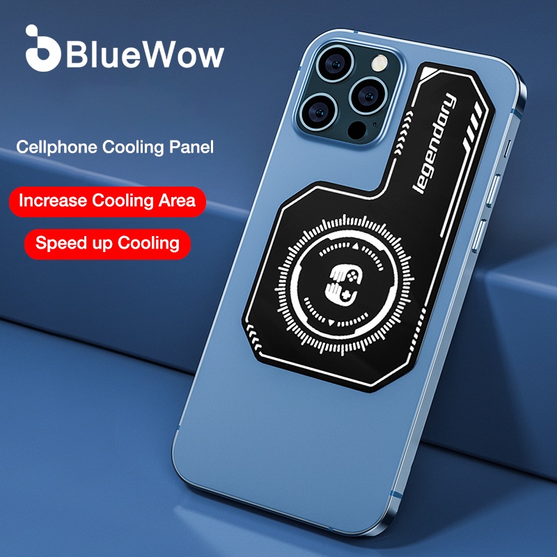 Bluewow โทรศัพท ์ มือถือแผ ่ นระบายความร ้ อนอ ่ างล ้ างจานใช ้ พื ้ นที ่ ทําความเย ็ นสําหรับพัดลมระบายความร ้ อนเกมคูลเลอร ์ โทรศัพท ์ มือถือ YX-009