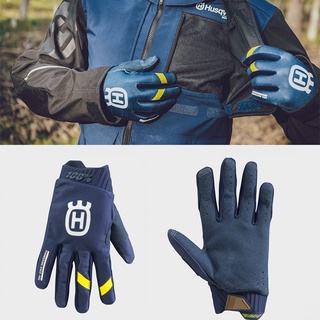 ถุงมือแข่งรถ Husqvarna หน้าจอสัมผัส คุณภาพสูง สําหรับ Mtb Motocross Brand S-XL