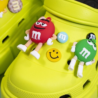 Croc Jibz M&amp;M ชุดปุ่มกดรองเท้า DIY