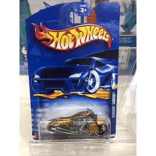 รถเหล็ก รถมอเตอร์ไซค์  NIP Hot Wheels SCORCHIN SCOOTER Collector