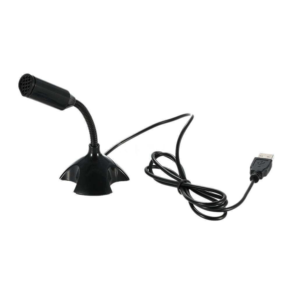 ☪เสื้อท็อป☪ ไมโครโฟนตั้งโต๊ะ Usb 360° ไมโครโฟน สามารถปรับได้ รองรับการแชทด้วยเสียง สําหรับ PC