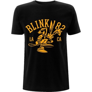 เสื้อยืดโอเวอร์ไซส์ราคาต่ำสุด!!Blink 182 เสื้อยืดคอกลม แขนสั้น ผ้าฝ้าย พิมพ์ลาย World TourS-3XLS-3XL