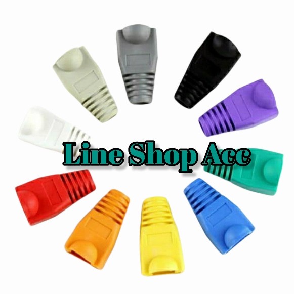 Plugboot Rj45 Plug Boot Rj45 Protector Cover เนื้อหา Rj45 100