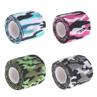 Tattoo Self-adhesive Non-woven Elastic Sport Tape Bandage Grip Tube Cover Wrap