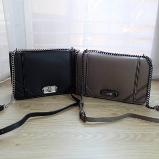 Charles &amp; Keith Turn-Lock Chain Crossbody