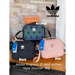 🎊💖🌇🚜@860.-📍(ลดพิเศษ 7 %) 💯 🛒🛒Big Discount 2022🛒🛒Adidas Originals 3D Mini Airliner Style Shoulder Bag