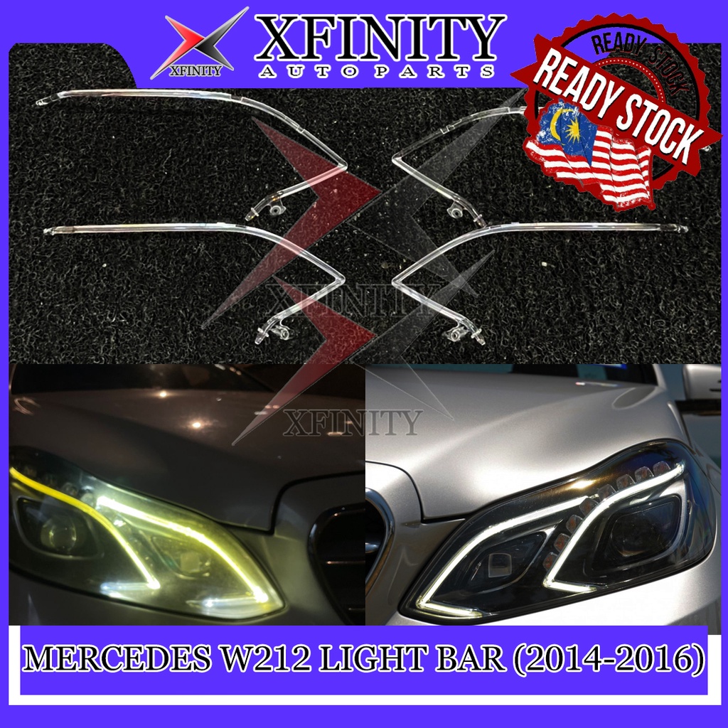 Mercedes W212 14 15 16 LED LIGHT BAR / CCFL / ANGEL EYES