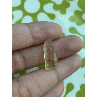 (E) พลอยดิบแท้ ซิทริน(Citrine)พลอยธรรมชาติ 100% น้ำหนัก 11.50 กะรัต