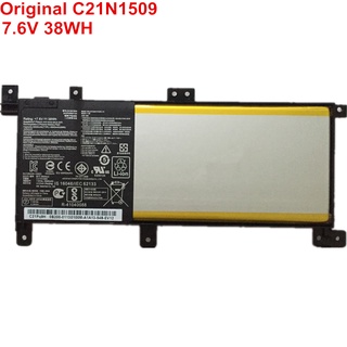 7.6V 38Wh New C21N1509 Laptop Battery Original For ASUS Vivobook X556UA X556UB X556UF X556UJ X556UQ X556UQK X556UR X556U