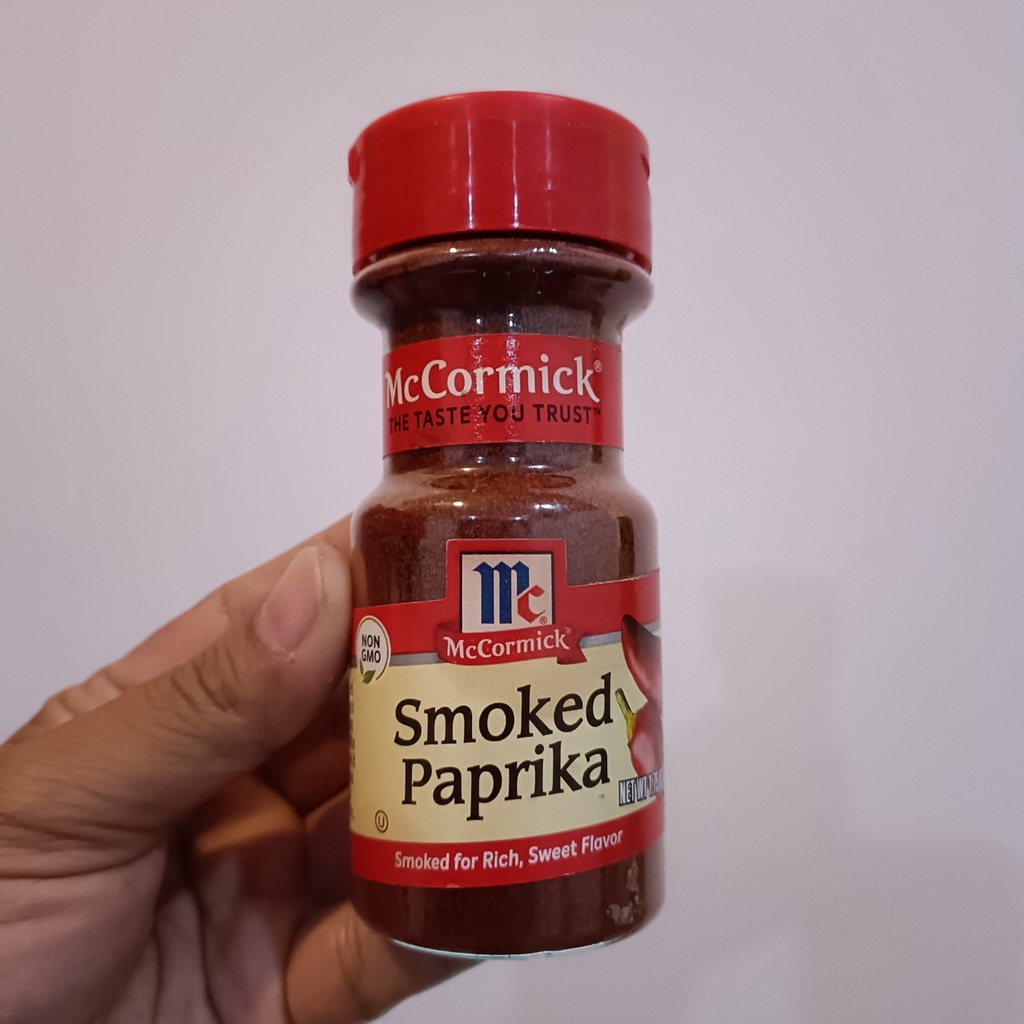 Mccormick Smoked Paprika 49g.แม็คคอร์มิคปาปริก้ารมควัน 49กรัม สินค้านำเข้าจากต่างประเทศ