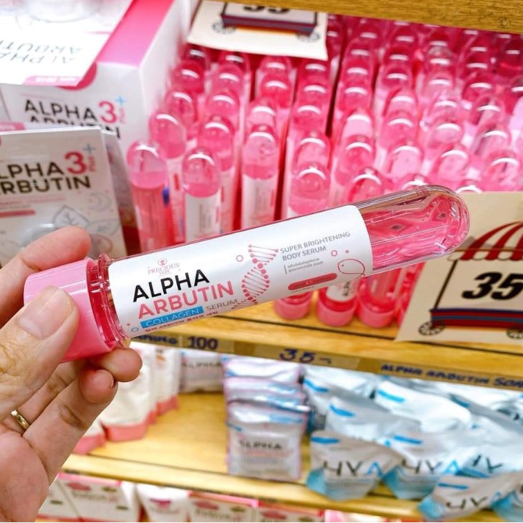 Alpha Arbutin White Stimulating serum Tube 50ml ประเทศไทยของแท ้