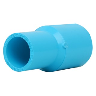 ท่อประปา ข้อต่อ ท่อน้ำ ท่อPVC ข้อต่อตรงลด-หนา SCG 1"x3/4" สีฟ้า REDUCING SOCKET PVC SCG 1"x3/4" LIGHT BLUE