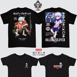 เสื้อยืด ลายการ์ตูนอนิเมะ Karimake HUNTER X HUNTER KILLUA ZOLDYCK V3S-5XL