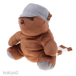 [KOKIYA2] Hat Bear Golf Sport Club Cover Head Cover for Fairway No.3 5 Wood Headcovers