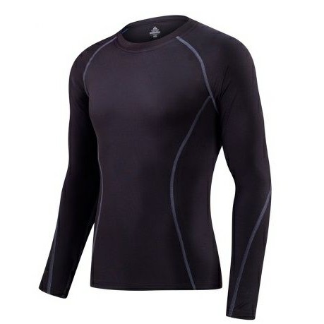 RashGuard Shirt UV Gray ชุดว่ายน้ำชาย เสื้อแขนยาว เสื้อชิ้นเดียว เช็คขนาดไซต์ที่เหมาะสมสำหรับคุณก่อนสั่งซื้อ!