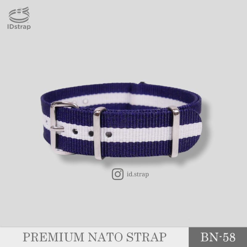 BN-58 Premium G10 Nylon Nato Strap - 18mm & 24mm