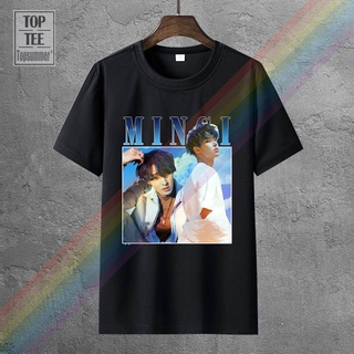 【Boutique Selection】เสื้อยืด ผ้าฝ้าย 100% พิมพ์ลาย Ateez Band Mingi สีดํา สไตล์เกาหลี สําหรับผู้ชาย LHZYS-5XL