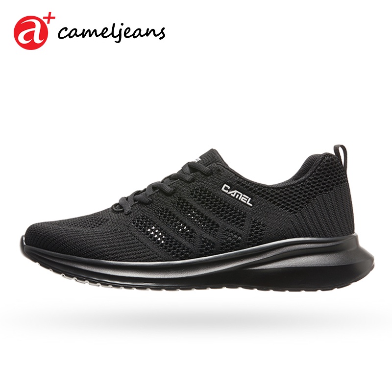 Cameljeans รองเท้ากีฬาลำลองผู้ชายตาข่ายระบายอากาศรองเท้าวิ่ง