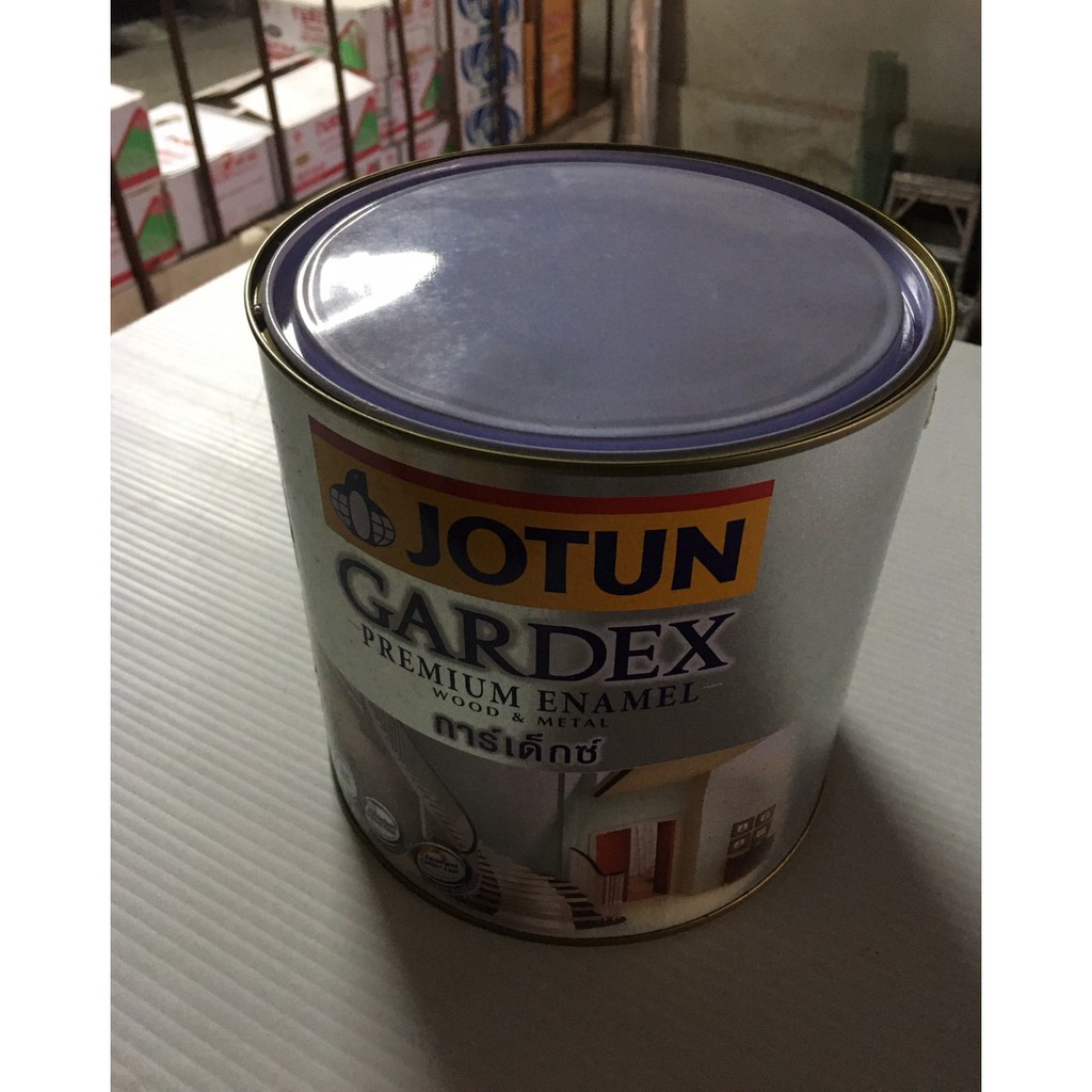 สีน้ำมัน เงา โจตัน การ์เด็กซ์ Jotun Gardex Enamel Base A  กึ่งเงา ขนาดแกลลอน 3.60 ลิตร