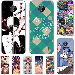 เคสโทรศัพท์มือถือแบบนิ่ม TPU ลายการ์ตูนน่ารัก แฟชั่น สําหรับ Nokia C10 TA-1342 Nokia C20 TA-1339 TA-1348 TA-1352 TA-1356