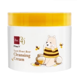 BSC Honei V Sweet Honei Bear Cleansing Cream บีเอสซี ฮันนี่ วี สวีท ฮันนี่ แบร์ เคล็นซิ่งทำความสะอาดผิวล้ำลึก 90 กรัม