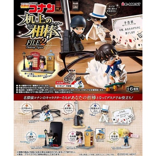 🌈 พร้อมส่ง 🔥 ฟิกเกอร์ประดับโต๊ะ [จำหน่ายยกชุด] รุ่น 2 Detective Conan RE-MENT Desktop Figure File. 2 ของแท้มือ1 นำเข้าJP