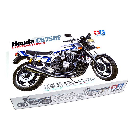พลาสติก โมเดล ประกอบ TAMIYA สเกล 1/12 Honda CB750F Custom Tuned (14066)