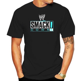 ขายดี เสื้อยืด พิมพ์ลายโลโก้ Smackdown สไตล์ฮาราจูกุ สตรีท สําหรับผู้ชาย