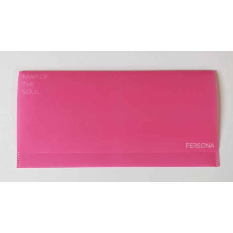 BTS/BANGTAN BOYS : MAP OF THE SOUL : PERSONA PVC ENVELOPE JULY22 Nเอกลักษณ์!! ️-( % official & authe