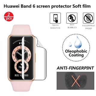 ฟิลม์ใสกันรอยหน้าจอ LCD TPU แบบนิ่ม สำหรับ Huawei Band 6 / honor band 6