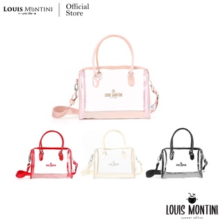 Louis Montini (Summer Edition) กระเป๋าใสกันน้ำ Transparent bag กระเป๋าสะพายข้างสโนลอย PVC waterproof bag SUM04