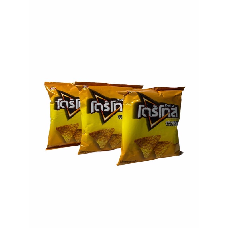 Doritos โดริโทส NACHO CHEESE รส นาโชชีส ห่อสีเหลือง 50g 1SETCOMBO/จำนวน 3 ซอง ราคาพิเศษ สินค้าพร้อมส