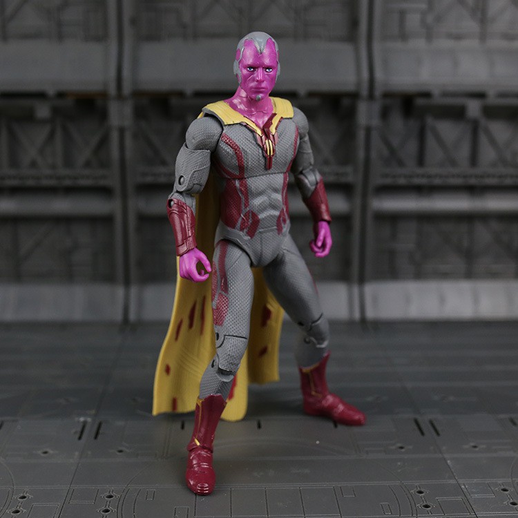 ฟิกเกอร์ model💥Original💥 Marvel Avengers Vision Action Figure Captain America 3