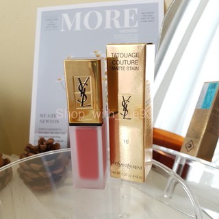 พร้อมส่ง ysl lip stain. No16