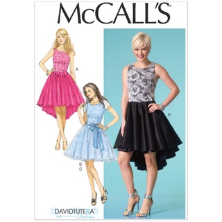 แพทเทิร์นตัดเดรสสตรี McCalls 7123 Size: 4-6-8-10-12