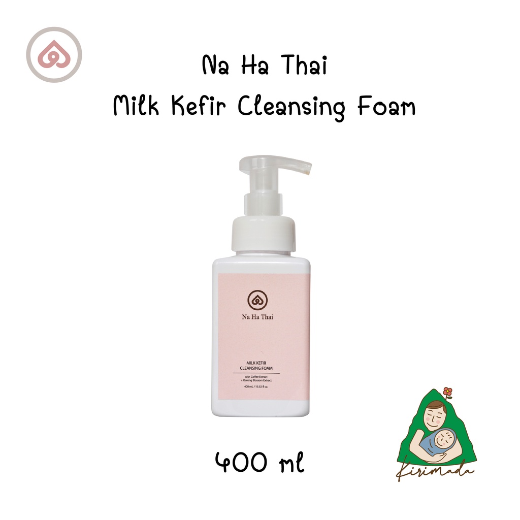 ส่งฟรี !! Na Ha Thai Milk Kefir Cleansing Foam (Muji 400ml) (nahathai: ณหทัย คีเฟอร์ คลีนซิ่ง โฟม)
