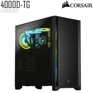 CORSAIR 4000D TG BLACK