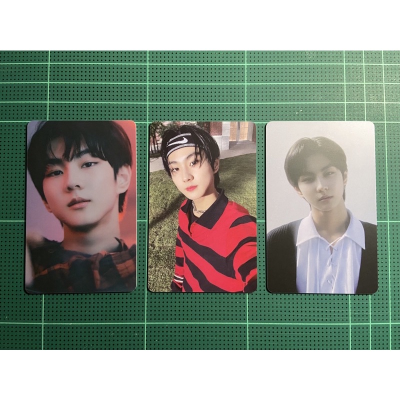 การ์ด Enhypen จองวอน lucky draw hybe insight และบัตรเข้างาน HYBE insight เซ็ต 3 ใบ