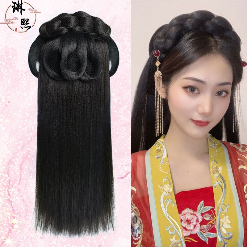 🥰พร้อมส่งในไทย_Lot ใหม่🥰_วิกผม ผมแม่นาง ผมผู้หญิงจีน แฮร์พีช ผม Hanfu