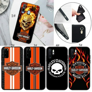 HARLEY DAVIDSON เคสโทรศัพท์ซิลิโคนลายโลโก้สําหรับ Samsung Galaxy M31S M 31 M30 M 31 M20 M11 M10 A51 A41 A21S