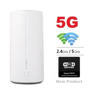 5G Router 2.2Gbps,Dual Band 2.4G+5GHz WiFi 6 Indoor &amp; Outdoor, 8 Antennas Built in High-Performance