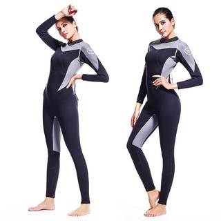 zcco wetsuit fullbody women neoprene 1.5mm (ชุดเว็ทสูทดำน้ำ)