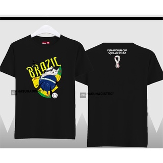 เสื้อยืดแขนสั้น พิมพ์ลาย Big Country WORLD CUP WORLD CUP QATAR 2022 2022S-5XL