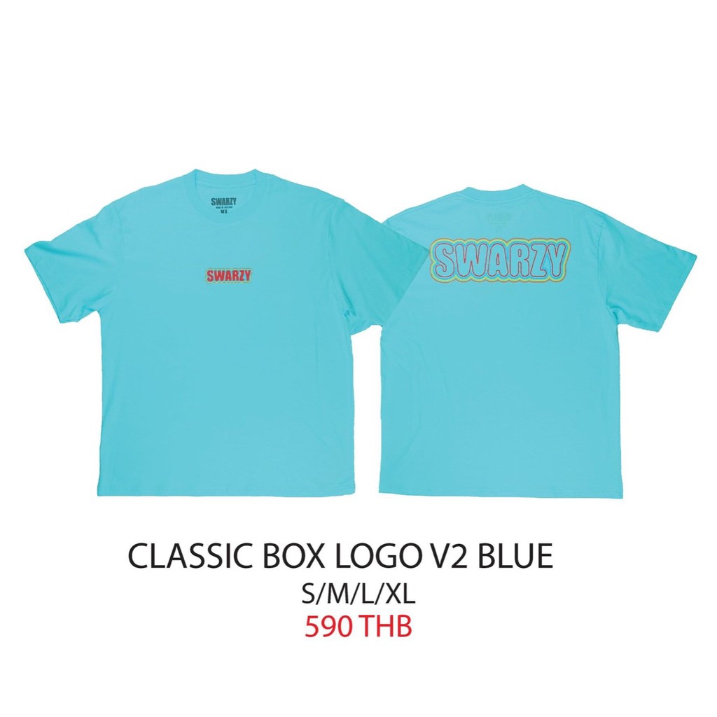 CLASSIC BOX LOGO V2 blue
