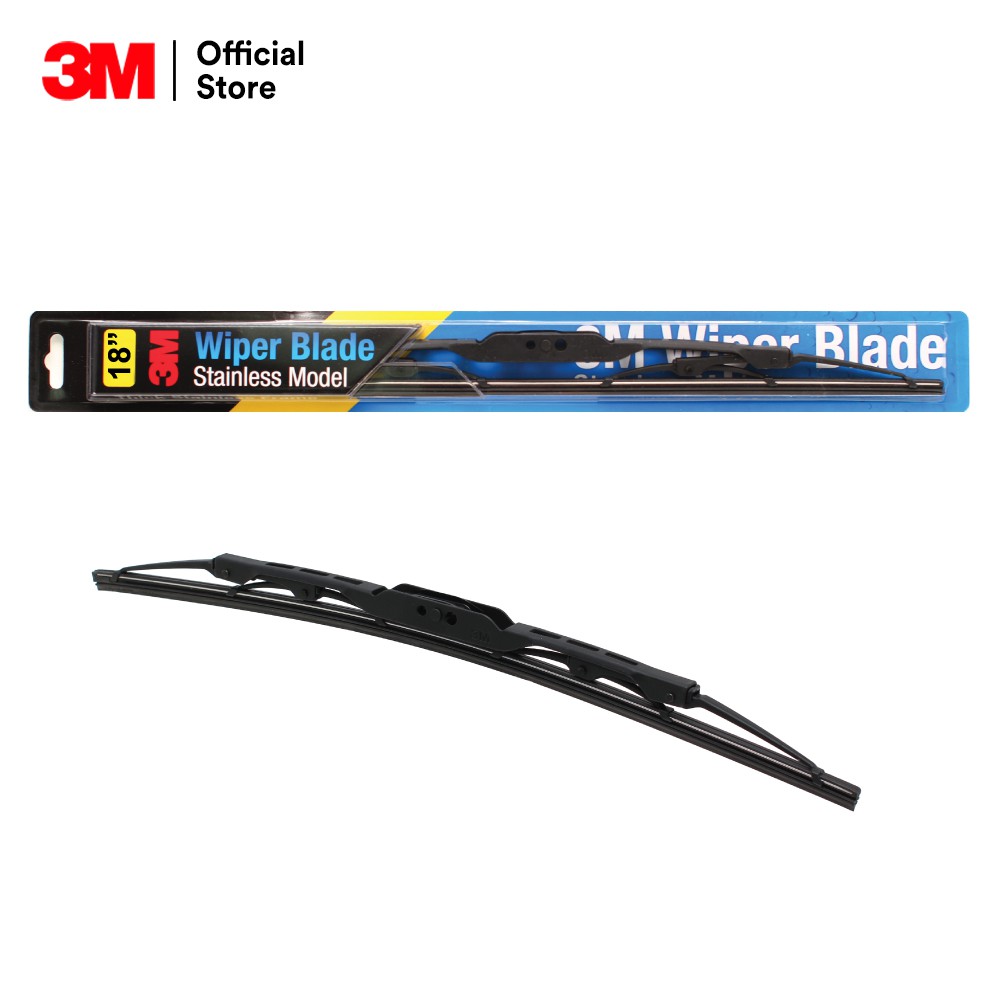 3M ใบปัดน้ำฝน รุ่นโครงสแตนเลสขนาด 18 นิ้ว