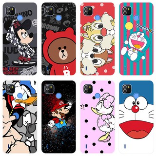 เคสสำหรับ Tecno Pop 4 LTE Case Silicone Back Cover Soft Casing Tecno Pop4 LTE TPU เคส