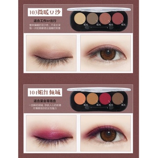 อายแชโดว์ Free As Love 4ช่อง4สี