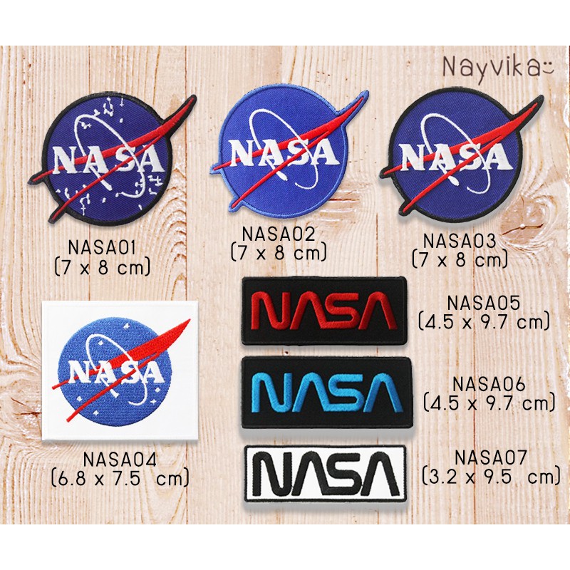 ตัวรีด NASA ตัวรีดติดเสื้อลายอวกาศ นาซ่า NASA ตัวรีดติดเสื้อการ์ตูน น่ารักๆ