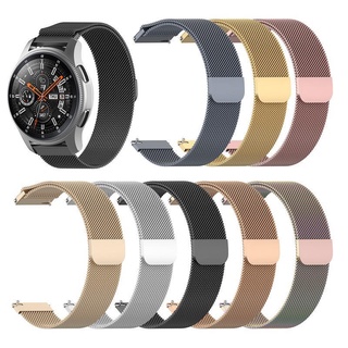 ราคาสายนาฬิกา สแตนเลส ใช้ได้กับ smart watch y7 Y7pro p70 DT88PRO DT89 DT96 GW33PRO HUAWEI XIAOMI Samsung ขนาด 20mm