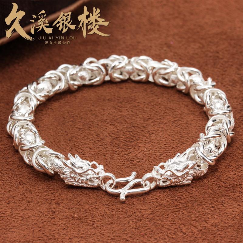 จิวซี สร้อยข้อมือก๊อกน้ําเงินแท้สเตอร์ลิง สําหรับผู้ชาย เครื่องประดับอินเทรนด์ ของขวัญให้แฟน